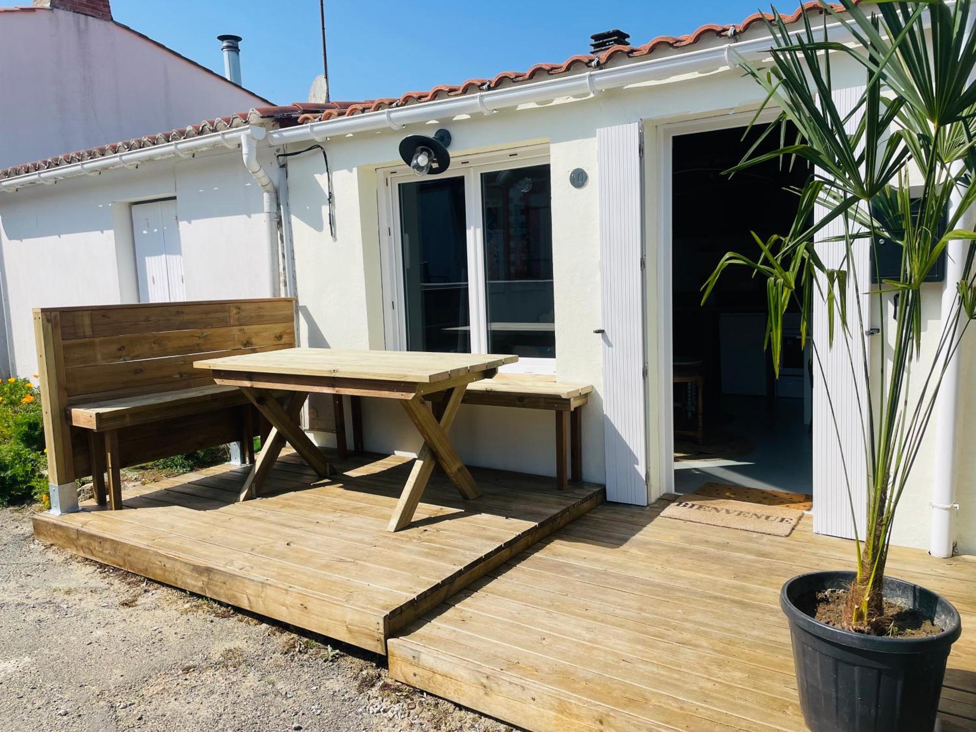Petite Maison En Bord De Mer Longeville-sur-Mer Exteriör bild