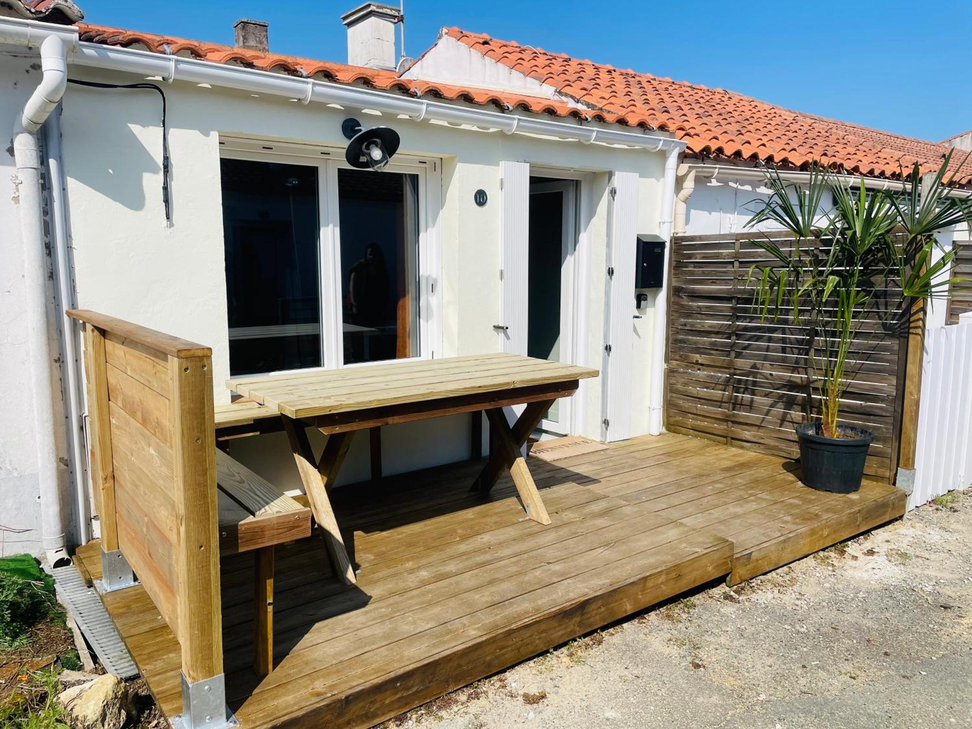 Petite Maison En Bord De Mer Longeville-sur-Mer Exteriör bild